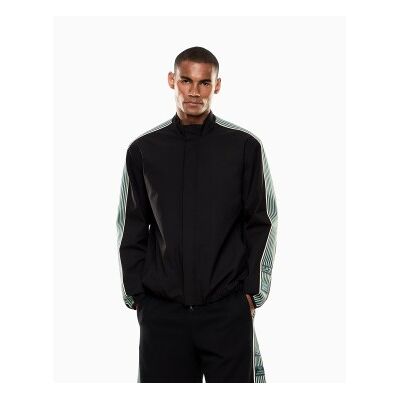 EA7 für Herren. 7M001485_AF21228 Logo Series M Jacke Schwarz (XXS), Lässig, Polyester EA7 für Herren. 7M001485_AF21228 Logo Series M Jacke Schwarz (XXS), Lässig, Polyester