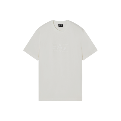 EA7 für Herren. 7M001358_AF13862 Lux Identity-T-Shirt weiß (3XL), Lässig, Modal, Kurzarm EA7 für Herren. 7M001358_AF13862 Lux Identity-T-Shirt weiß (3XL), Lässig, Modal, Kurzarm
