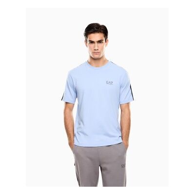 EA7 für Herren. 7M001595_AF21787 T-shirt Natural Ventus blau (XS), Lässig, Baumwolle, Kurzarm EA7 für Herren. 7M001595_AF21787 T-shirt Natural Ventus blau (XS), Lässig, Baumwolle, Kurzarm