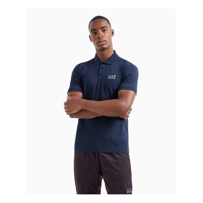 EA7 für Herren. 8NPF14_PJVQZ Core-Identity-Poloshirt aus Stretch-Baumwolle in navy (L), Lässig, Kurzarm, Marine EA7 für Herren. 8NPF14_PJVQZ Core-Identity-Poloshirt aus Stretch-Baumwolle in navy (L), Lässig, Kurzarm, Marine