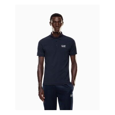 EA7 für Herren. 8NPF14_PJVQZ Poloshirt PJVQZ navy (XS), Weiß, Lässig, Baumwolle, Kurzarm EA7 für Herren. 8NPF14_PJVQZ Poloshirt PJVQZ navy (XS), Weiß, Lässig, Baumwolle, Kurzarm