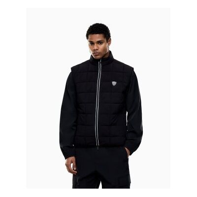 EA7 für Herren. 7M001512_AF21509 Weste aus technischem Premium Shield Gewebe schwarz (XXS), Lässig, Sportlich, Polyester EA7 für Herren. 7M001512_AF21509 Weste aus technischem Premium Shield Gewebe schwarz (XXS), Lässig, Sportlich, Polyester