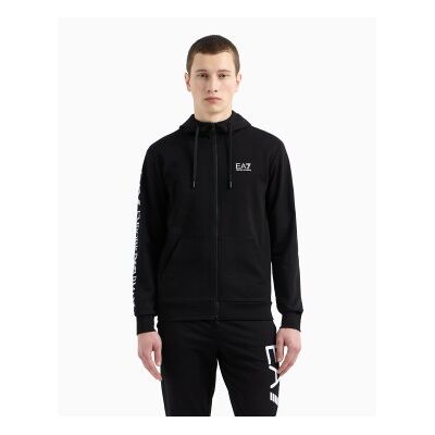 EA7 für Herren. 7M000568_AF13512 Logo Series Sweatshirt schwarz (3XL), Lässig, Baumwolle EA7 für Herren. 7M000568_AF13512 Logo Series Sweatshirt schwarz (3XL), Lässig, Baumwolle