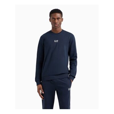 EA7 für Herren. 8NPM30_PJVRZ Train Core Coft navy Sweatshirt (3XL), Lässig, Baumwolle, Marine EA7 für Herren. 8NPM30_PJVRZ Train Core Coft navy Sweatshirt (3XL), Lässig, Baumwolle, Marine