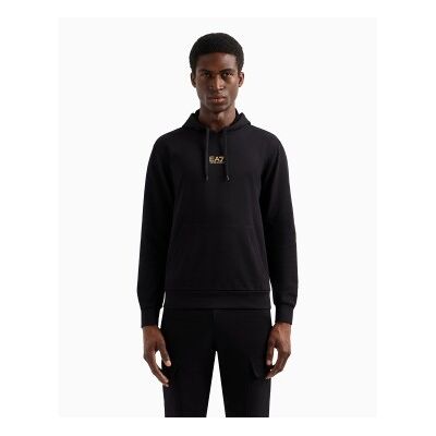 EA7 für Herren. 8NPM32_PJVRZ Kapuzenpulli aus Baumwolle Core Identity schwarz (4XL), Lässig, Langarm EA7 für Herren. 8NPM32_PJVRZ Kapuzenpulli aus Baumwolle Core Identity schwarz (4XL), Lässig, Langarm