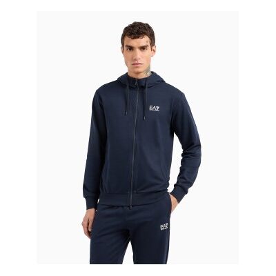 EA7 für Herren. 8NPM33_PJVRZ Core Identity navy Sweatshirt (5XL), Lässig, Sportlich, Baumwolle, Multisport, Marine EA7 für Herren. 8NPM33_PJVRZ Core Identity navy Sweatshirt (5XL), Lässig, Sportlich, Baumwolle, Multisport, Marine