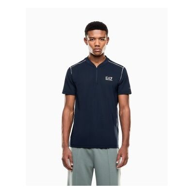 EA7 für Herren. 7M001523_AF21505 Tennis Pro T-Shirt blau (XS), Lässig, Polyester, Kurzarm EA7 für Herren. 7M001523_AF21505 Tennis Pro T-Shirt blau (XS), Lässig, Polyester, Kurzarm