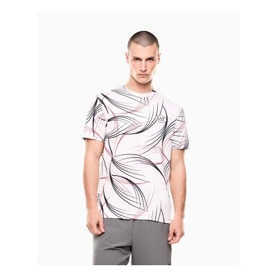 EA7 für Herren. 7M001531_AF22175 Tennis Pro T-Shirt weiß (XS), Lässig, Sportlich, Polyester, Kurzarm EA7 für Herren. 7M001531_AF22175 Tennis Pro T-Shirt weiß (XS), Lässig, Sportlich, Polyester, Kurzarm