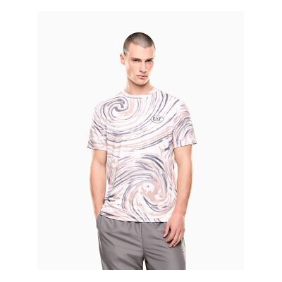 EA7 für Herren. 7M001531_AF22175 Tennis Pro T-Shirt beige (3XL), Lässig, Sportlich, Polyester, Kurzarm EA7 für Herren. 7M001531_AF22175 Tennis Pro T-Shirt beige (3XL), Lässig, Sportlich, Polyester, Kurzarm
