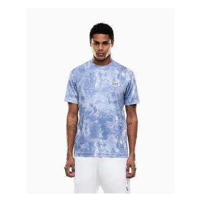 EA7 für Herren. 7M001531_AF22175 Tennis Pro T-Shirt blau (M), Lässig, Sportlich, Polyester, Kurzarm EA7 für Herren. 7M001531_AF22175 Tennis Pro T-Shirt blau (M), Lässig, Sportlich, Polyester, Kurzarm
