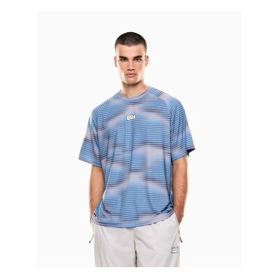 EA7 für Herren. 7M001371_AF17770 Ventus7 T-shirt hellblau (3XL), Lässig, Polyester, Kurzarm EA7 für Herren. 7M001371_AF17770 Ventus7 T-shirt hellblau (3XL), Lässig, Polyester, Kurzarm