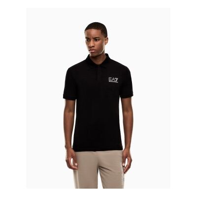 EA7 für Herren. 7M001311_AF10373 Polo Visibility schwarz (XS), Lässig, Baumwolle, Kurzarm EA7 für Herren. 7M001311_AF10373 Polo Visibility schwarz (XS), Lässig, Baumwolle, Kurzarm