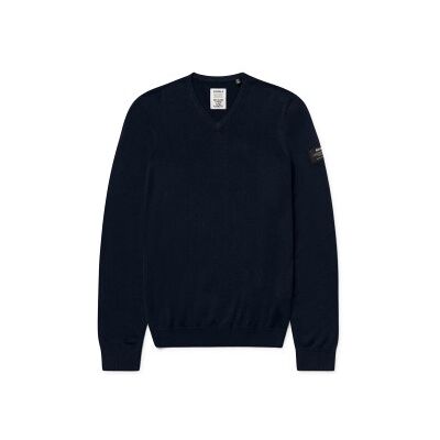 ECOALF für Herren. MCMGAKNFERRO0666W24-161 Ferro Marino Pullover (XXL), Lässig, Nachhaltig, Marine, Recycelte Wolle ECOALF für Herren. MCMGAKNFERRO0666W24-161 Ferro Marino Pullover (XXL), Lässig, Nachhaltig, Marine, Recycelte Wolle