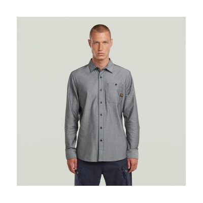 G-Star für Herren. D23553-E071-D851 Hemd Bristum 2.0 Slim blau (S), Lässig, Baumwolle, Langarm G-Star für Herren. D23553-E071-D851 Hemd Bristum 2.0 Slim blau (S), Lässig, Baumwolle, Langarm