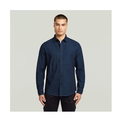 G-Star für Herren. D27681-D539-G839 Clean Slim Hemd navy (XS), Lässig, Baumwolle, Langarm, Marine G-Star für Herren. D27681-D539-G839 Clean Slim Hemd navy (XS), Lässig, Baumwolle, Langarm, Marine