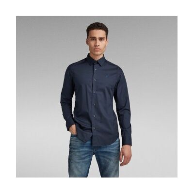 G-Star für Herren. D17026-C271-4213 Dressed Super Slim navy Hemd (XS), Lässig, Baumwolle, Langarm, Marine G-Star für Herren. D17026-C271-4213 Dressed Super Slim navy Hemd (XS), Lässig, Baumwolle, Langarm, Marine