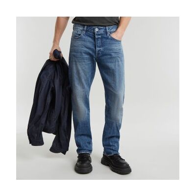 G-Star für Herren. D23691-D434-G723 Dakota Regular Straight Jeans (29/32), Blau, Lässig, Denim, Bio-Baumwolle, Nachhaltig G-Star für Herren. D23691-D434-G723 Dakota Regular Straight Jeans (29/32), Blau, Lässig, Denim, Bio-Baumwolle, Nachhaltig