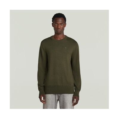 G-Star für Herren. D27686-B692-995 Premium Core R Pullover grün (XS), Lässig, Wolle G-Star für Herren. D27686-B692-995 Premium Core R Pullover grün (XS), Lässig, Wolle