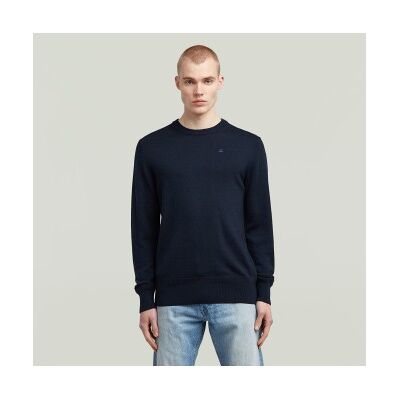 G-Star für Herren. D27686-B692-C742 Premium Core R navy Pullover (XS), Lässig, Wolle, Marine G-Star für Herren. D27686-B692-C742 Premium Core R navy Pullover (XS), Lässig, Wolle, Marine