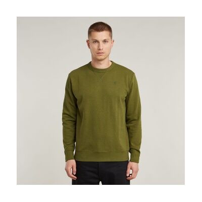 G-Star für Herren. D25121-D566-G985 Sweatshirt Nifous grün (S), Lässig, Bio-Baumwolle, Nachhaltig G-Star für Herren. D25121-D566-G985 Sweatshirt Nifous grün (S), Lässig, Bio-Baumwolle, Nachhaltig