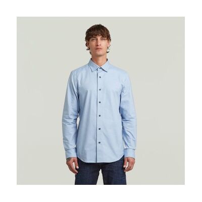 G-Star für Herren. D25176-C895-D858 Uniform Slim Fit Hemd blau (M), Lässig, Party, Baumwolle, Klassisch, Langarm G-Star für Herren. D25176-C895-D858 Uniform Slim Fit Hemd blau (M), Lässig, Party, Baumwolle, Klassisch, Langarm