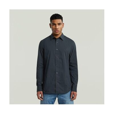 G-Star für Herren. D25176-D321-C742 Uniform Slim navy Hemd (M), Lässig, Langarm, Bio-Baumwolle, Nachhaltig, Marine G-Star für Herren. D25176-D321-C742 Uniform Slim navy Hemd (M), Lässig, Langarm, Bio-Baumwolle, Nachhaltig, Marine