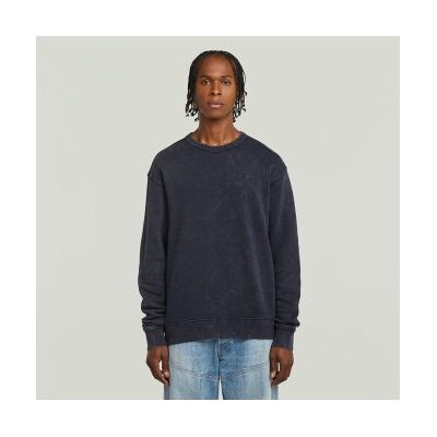 G-Star für Herren. D27082-D575-H592 Sweatshirt Washed navy (XXL), Lässig, Baumwolle, Marine G-Star für Herren. D27082-D575-H592 Sweatshirt Washed navy (XXL), Lässig, Baumwolle, Marine
