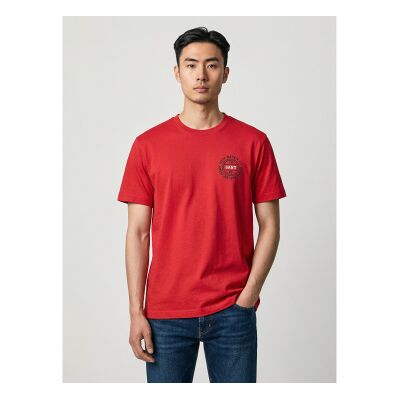Gant für Herren. 2003402 Grafik-T-Shirt rot (XL), Lässig, Baumwolle, Kurzarm Gant für Herren. 2003402 Grafik-T-Shirt rot (XL), Lässig, Baumwolle, Kurzarm