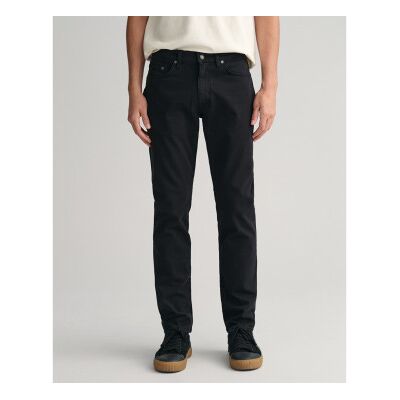 Gant für Herren. 1000262 Regular Fit Jeans schwarz (36/34), Lässig, Baumwolle, Denim Gant für Herren. 1000262 Regular Fit Jeans schwarz (36/34), Lässig, Baumwolle, Denim