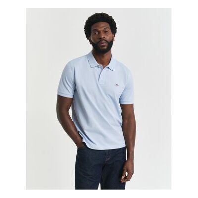 Gant für Herren. 2210 Piqué-Poloshirt Regular Fit Shield blau (3XL), Lässig, Baumwolle, Kurzarm Gant für Herren. 2210 Piqué-Poloshirt Regular Fit Shield blau (3XL), Lässig, Baumwolle, Kurzarm