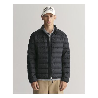 Gant für Herren. 7006298 Leichte Daunenjacke schwarz (L), Lässig, Recyceltes Polyester, Nachhaltig Gant für Herren. 7006298 Leichte Daunenjacke schwarz (L), Lässig, Recyceltes Polyester, Nachhaltig