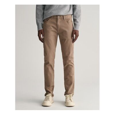 Gant für Herren. 1000262 Slim Fit Jeans Wüstenbraun (32/32), Lässig, Baumwolle, Nachhaltig Gant für Herren. 1000262 Slim Fit Jeans Wüstenbraun (32/32), Lässig, Baumwolle, Nachhaltig