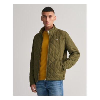 Gant für Herren. 7006340 Grüner Steppmantel (XXL), Lässig, Polyester, Langarm Gant für Herren. 7006340 Grüner Steppmantel (XXL), Lässig, Polyester, Langarm