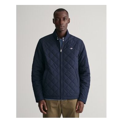 Gant für Herren. 7006340 Marineblauer Steppmantel (XL), Lässig, Polyester, Langarm Gant für Herren. 7006340 Marineblauer Steppmantel (XL), Lässig, Polyester, Langarm