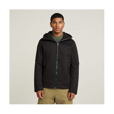 G-Star für Herren. D26502-D697-6484 Batt Hooded Overshirt schwarz (S), Lässig, Langarm G-Star für Herren. D26502-D697-6484 Batt Hooded Overshirt schwarz (S), Lässig, Langarm
