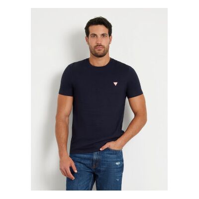 Guess für Herren. M2YI36I3Z14 T-shirt logo dreieck klein navy (XXL), Lässig, Baumwolle, Kurzarm, Marine Guess für Herren. M2YI36I3Z14 T-shirt logo dreieck klein navy (XXL), Lässig, Baumwolle, Kurzarm, Marine