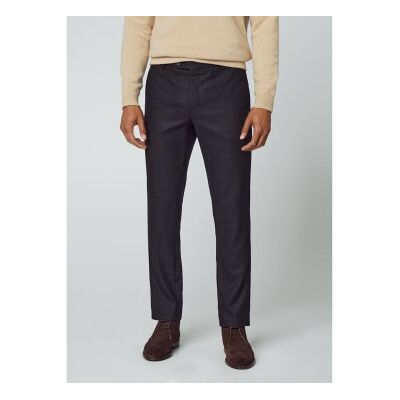 Hackett London für Herren. HM212485 Twillhose schwarz (36/34), Lässig, Wolle Hackett London für Herren. HM212485 Twillhose schwarz (36/34), Lässig, Wolle