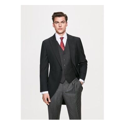 Hackett London für Herren. HM450351 Wollweste mit Fünf-Knopf-Verschluss grau (44/32), Wolle, Klassisch Hackett London für Herren. HM450351 Wollweste mit Fünf-Knopf-Verschluss grau (44/32), Wolle, Klassisch