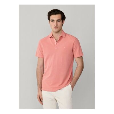 Hackett London für Herren. HM5600124 Polo Piqué rosa (M), Lässig, Baumwolle, Kurzarm Hackett London für Herren. HM5600124 Polo Piqué rosa (M), Lässig, Baumwolle, Kurzarm