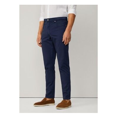 Hackett London für Herren. HM212698 Blaue Chino-Hose mit Textur (30/32), Lässig, Baumwolle Hackett London für Herren. HM212698 Blaue Chino-Hose mit Textur (30/32), Lässig, Baumwolle