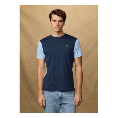 Hackett London für Herren. HM5000078 Heritage H T-shirt Multi navy (3XL), Lässig, Baumwolle, Kurzarm, Marine Hackett London für Herren. HM5000078 Heritage H T-shirt Multi navy (3XL), Lässig, Baumwolle, Kurzarm, Marine