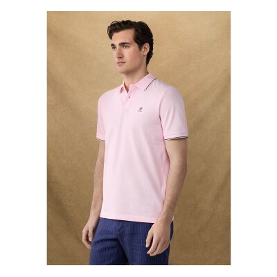 Hackett London für Herren. HM5600136 Heritage Fit Polo Klassisch Rosa (M), Lässig, Baumwolle, Kurzarm Hackett London für Herren. HM5600136 Heritage Fit Polo Klassisch Rosa (M), Lässig, Baumwolle, Kurzarm