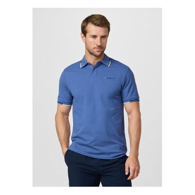 Hackett London für Herren. HM5600144 Kurzarm-Poloshirt mit klassischer Passform, blau (L), Lässig, Baumwolle Hackett London für Herren. HM5600144 Kurzarm-Poloshirt mit klassischer Passform, blau (L), Lässig, Baumwolle