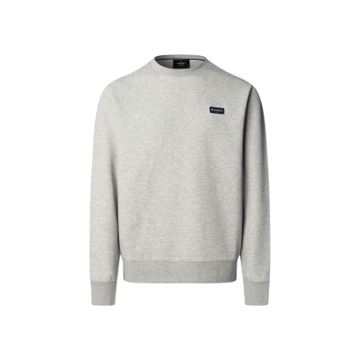 Hackett London für Herren. HM5800089 Sweatshirt mit Rundhalsausschnitt und grauem Logo (XXL), Lässig, Baumwolle Hackett London für Herren. HM5800089 Sweatshirt mit Rundhalsausschnitt und grauem Logo (XXL), Lässig, Baumwolle