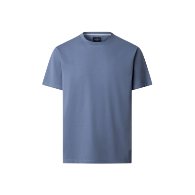 Hackett London für Herren. HM5000056 Pimablaues T-Shirt (XXL), Lässig, Baumwolle, Kurzarm Hackett London für Herren. HM5000056 Pimablaues T-Shirt (XXL), Lässig, Baumwolle, Kurzarm