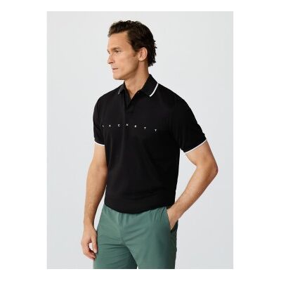 Hackett London für Herren. HM5600120 Poloshirt mit Logo Passform classic navy (L), Lässig, Baumwolle, Kurzarm Hackett London für Herren. HM5600120 Poloshirt mit Logo Passform classic navy (L), Lässig, Baumwolle, Kurzarm
