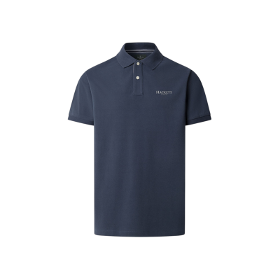 Hackett London für Herren. HM5600091 Heritage Ess Poloshirt blau (3XL), Weiß, Lässig, Baumwolle, Kurzarm Hackett London für Herren. HM5600091 Heritage Ess Poloshirt blau (3XL), Weiß, Lässig, Baumwolle, Kurzarm