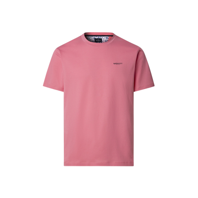 Hackett London für Herren. HM5000092 Insel-T-Shirt rosa (XXL), Lässig, Baumwolle, Kurzarm Hackett London für Herren. HM5000092 Insel-T-Shirt rosa (XXL), Lässig, Baumwolle, Kurzarm