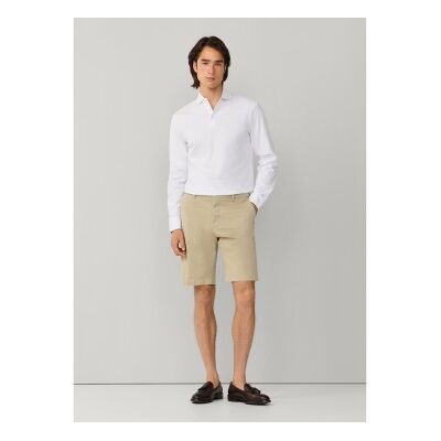 Hackett London für Herren. HM8000016 Sanderson fit tailored beige chino bermuda (34), Lässig, Baumwolle Hackett London für Herren. HM8000016 Sanderson fit tailored beige chino bermuda (34), Lässig, Baumwolle