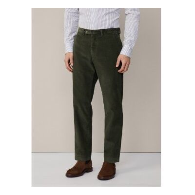 Hackett London für Herren. HM212656 Chino-Hose Pigment Cord grün (36/32), Lässig, Baumwolle Hackett London für Herren. HM212656 Chino-Hose Pigment Cord grün (36/32), Lässig, Baumwolle